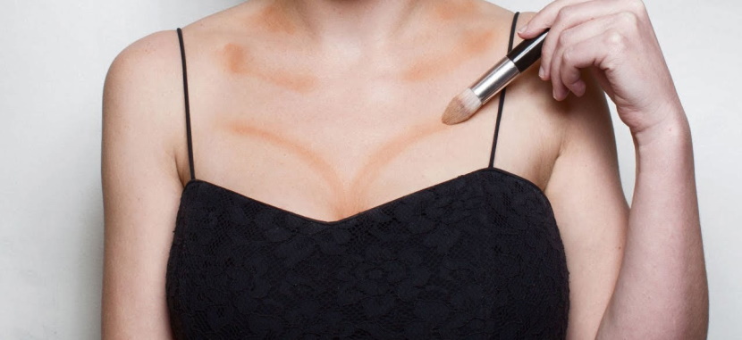 chest and decolletage